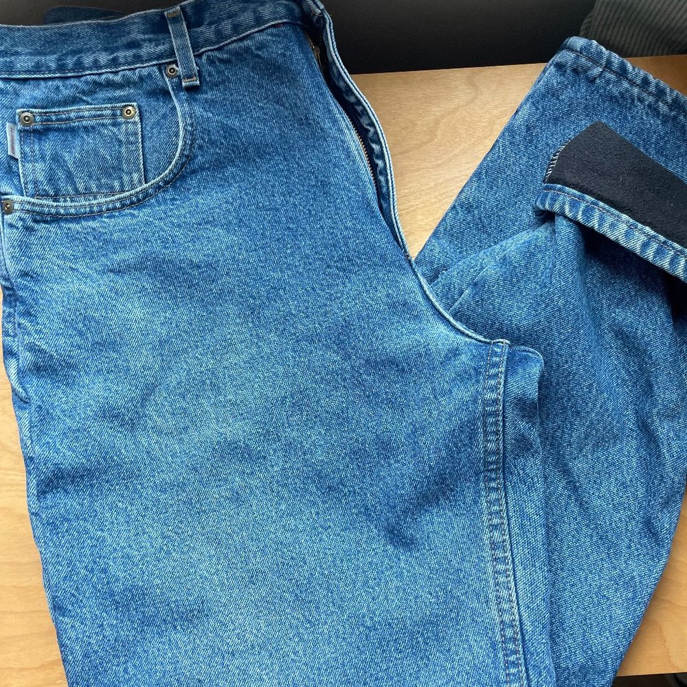 Fleece lined Carhartt Jeans 36x32